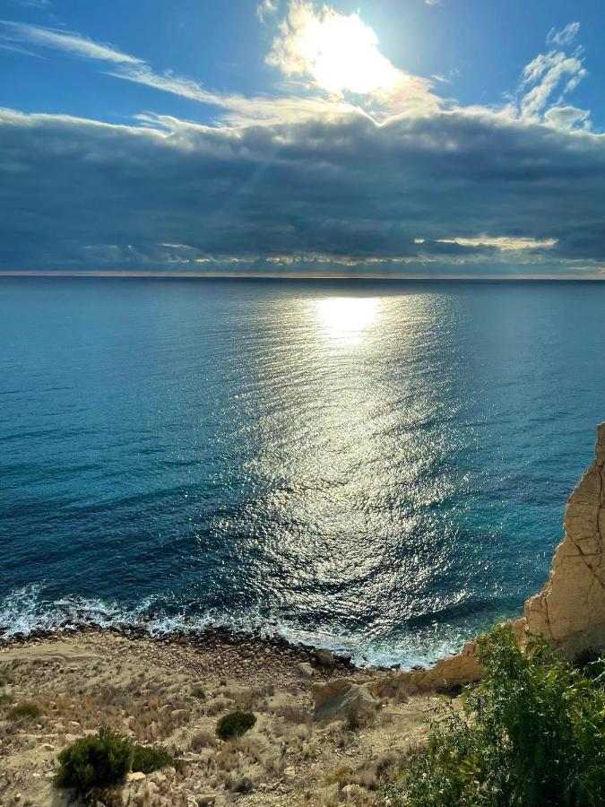 Casa Con Maravillosas Vistas Al Mar Alicante Eksteriør billede